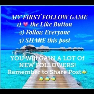 FOLLOW GAME!  Gain more followers!
